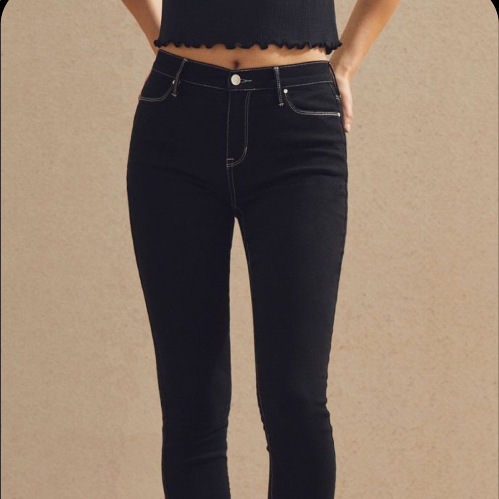Pacsun high rise black jean jeggings